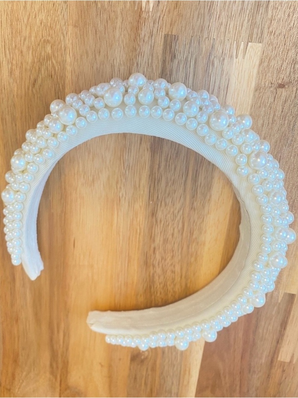 Pearl Hairband Revolve Thick Hairband Headband Pearl Embellished Headband Pearls